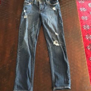 Ripped Levi’s jeans